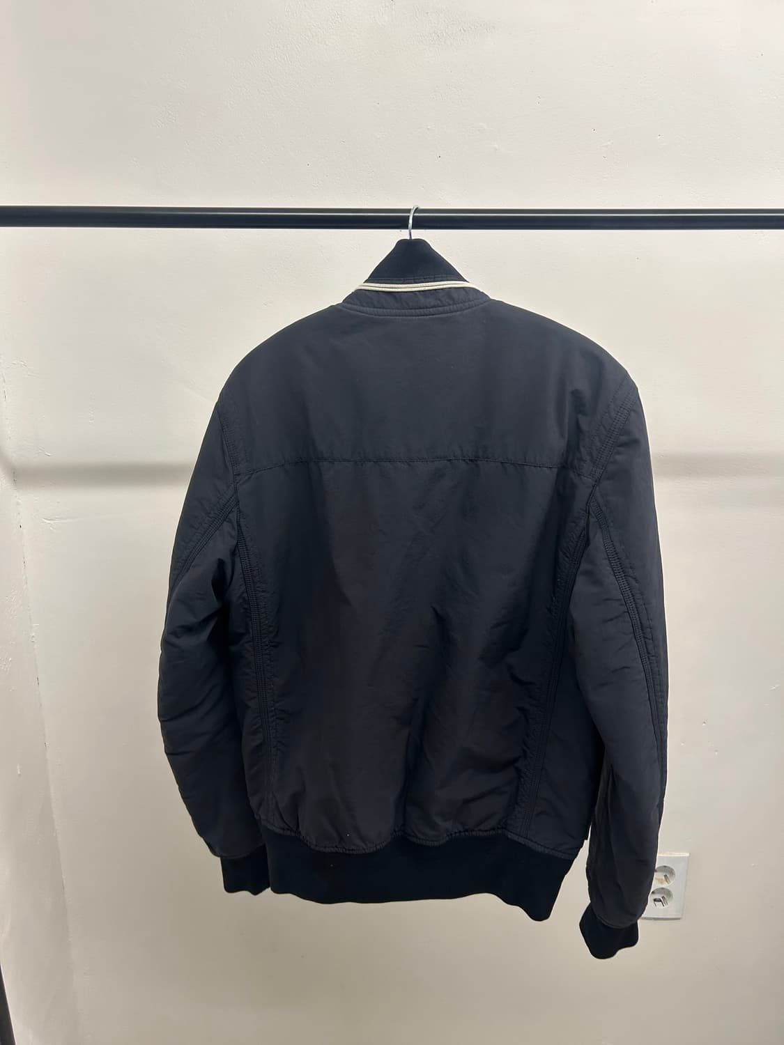 (95) 스톤아일랜드 코튼 나일론 립스탑 블루종 자켓 상품이미지2