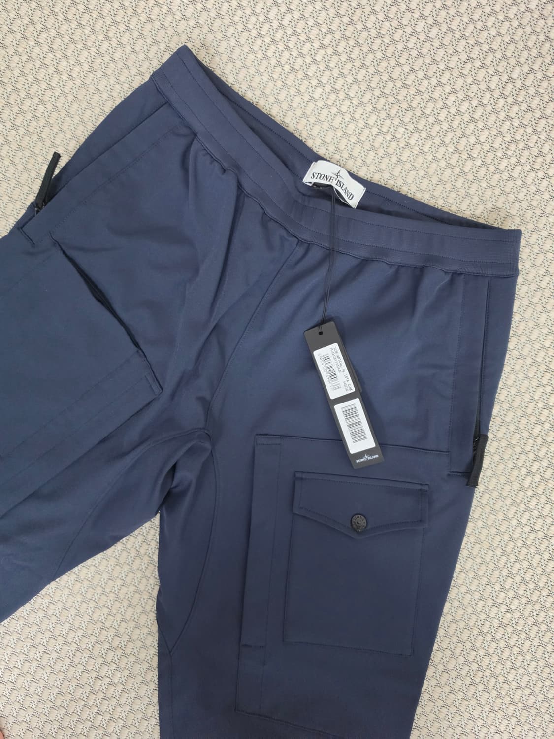 21SS 스톤 아일랜드 마리나 카고 네이비 팬츠 상품이미지4