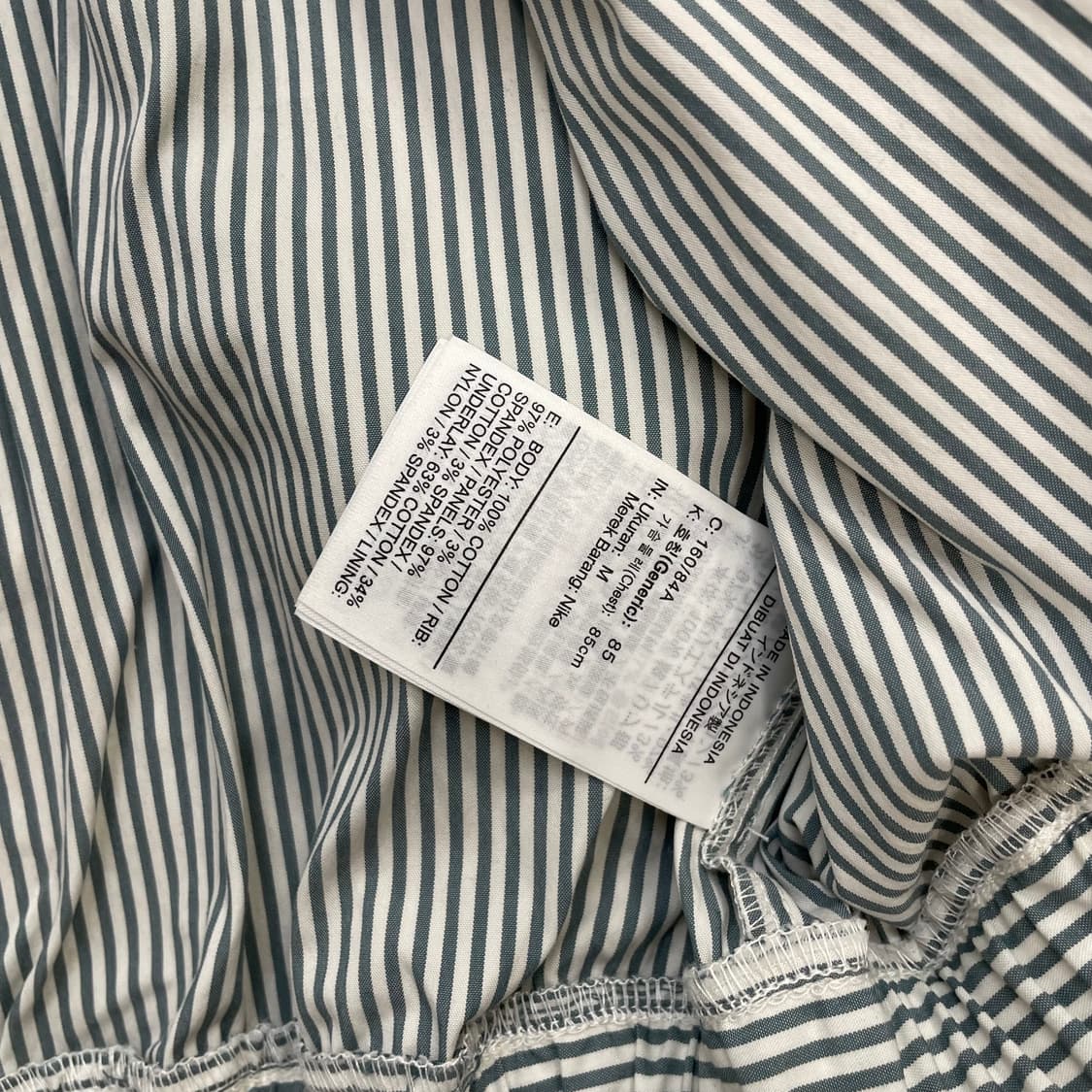 나이키 우먼스 디스트로이어 크롭 캔버스 자켓 크림 화이트  상품이미지5