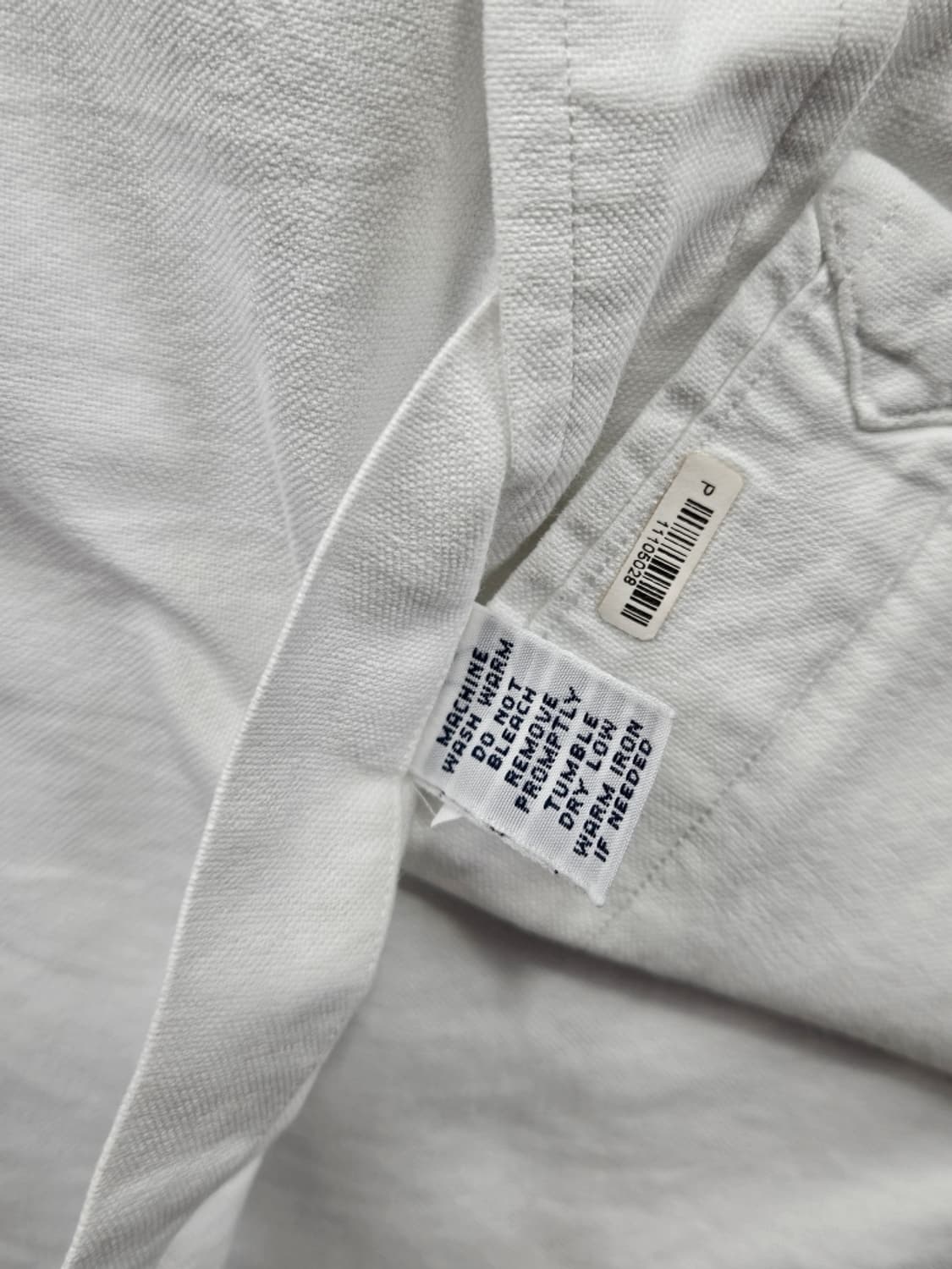 폴로랄프로렌 빅포니 커스텀핏 화이트 셔츠 ( XL ) / 11496 상품이미지10