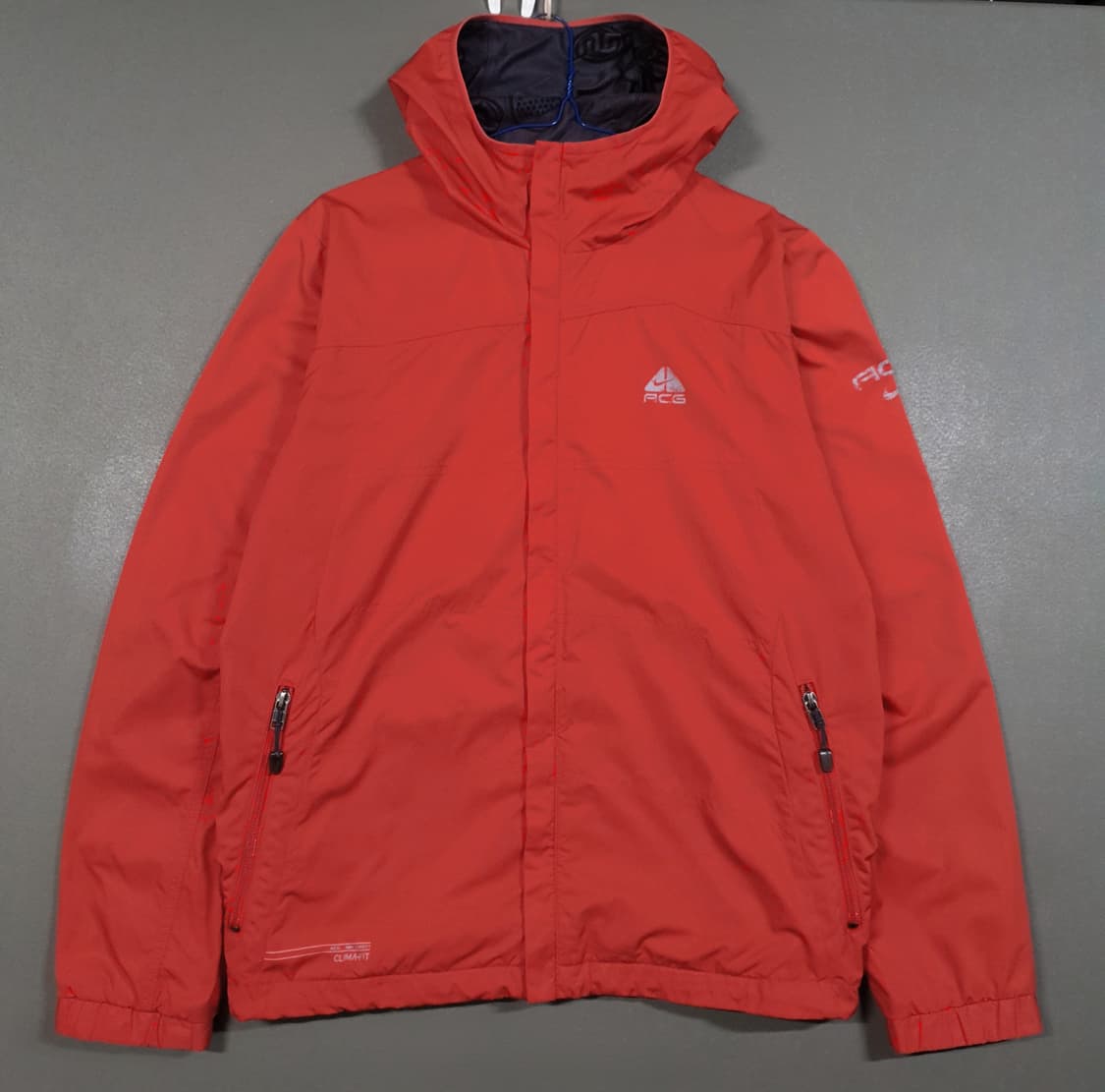 M (95) 나이키 ACG 클리마핏 후드 바람막이 자켓 레드 고프코어 상품이미지1