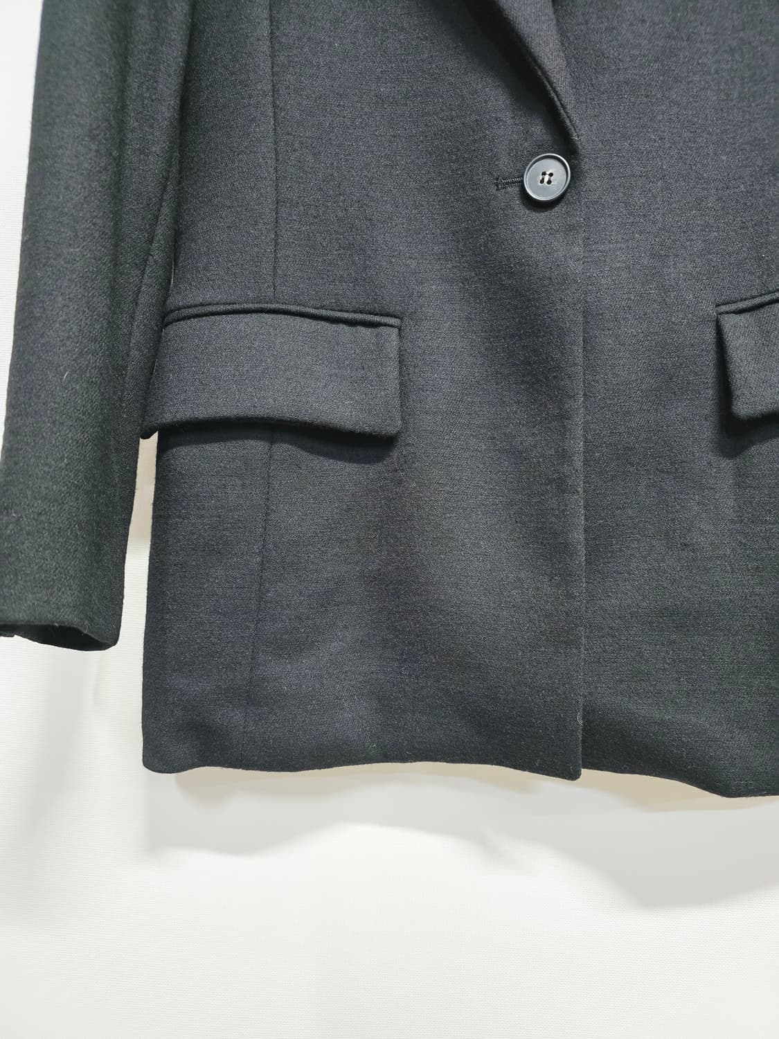 EnC 블랙 여성 모직 자켓 상품이미지3