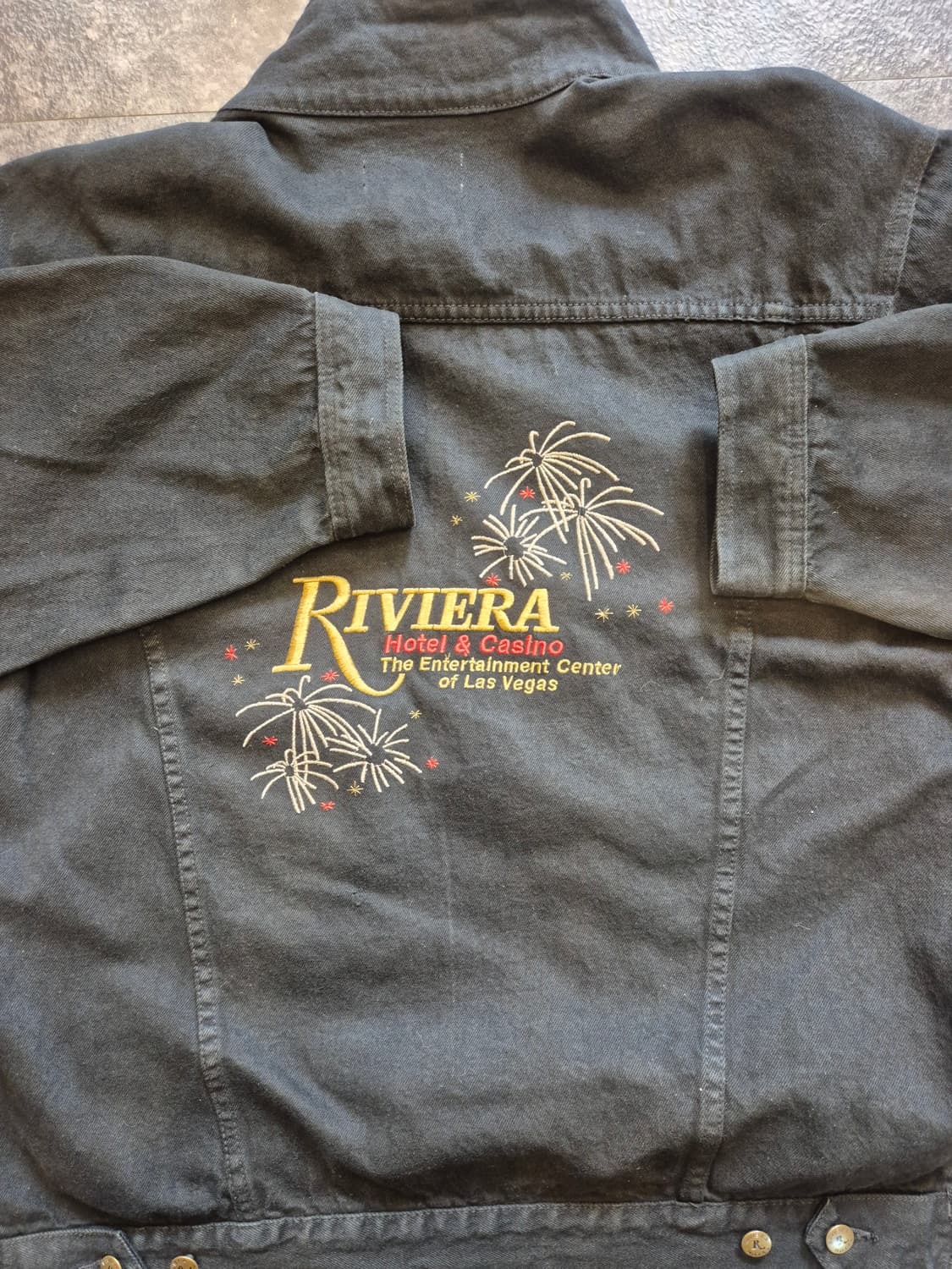 리비에라 블랙 데님 자켓 -XXL 상품이미지9