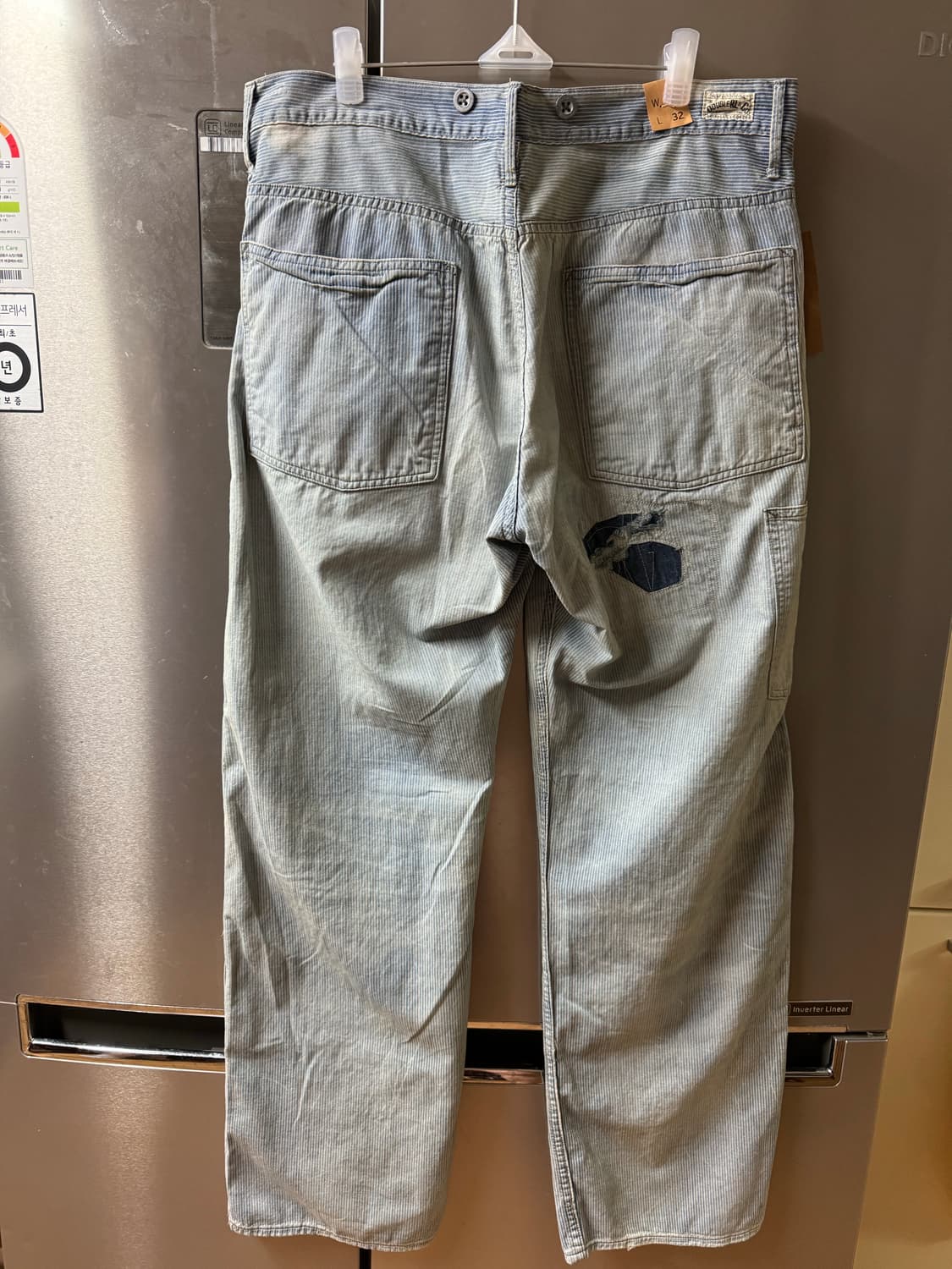 RRL 빈파포 패치워크팬츠 32/32 팝니다. 상품이미지3