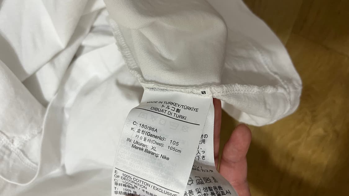 나이키 스우시 반팔 (XL) 상품이미지4