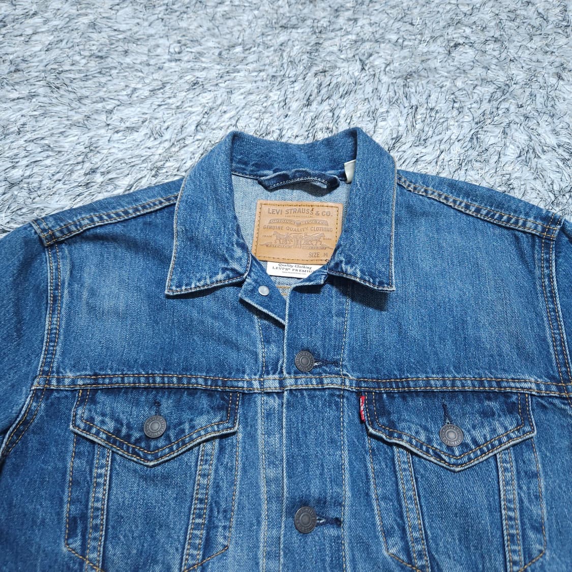 리바이스) M 남자 트러커자켓 청데님자켓 / 왕눈이샵 상품이미지3
