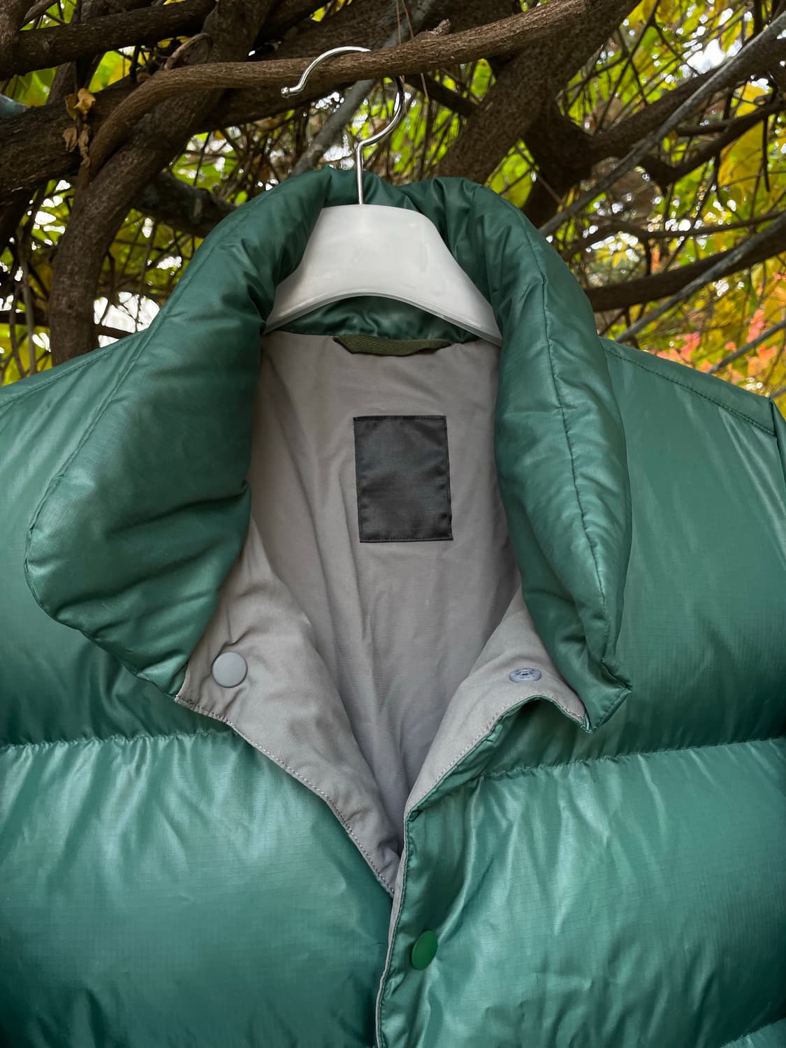 다이와피어 테크 백패커 다운 패딩 L 그린 상품이미지5