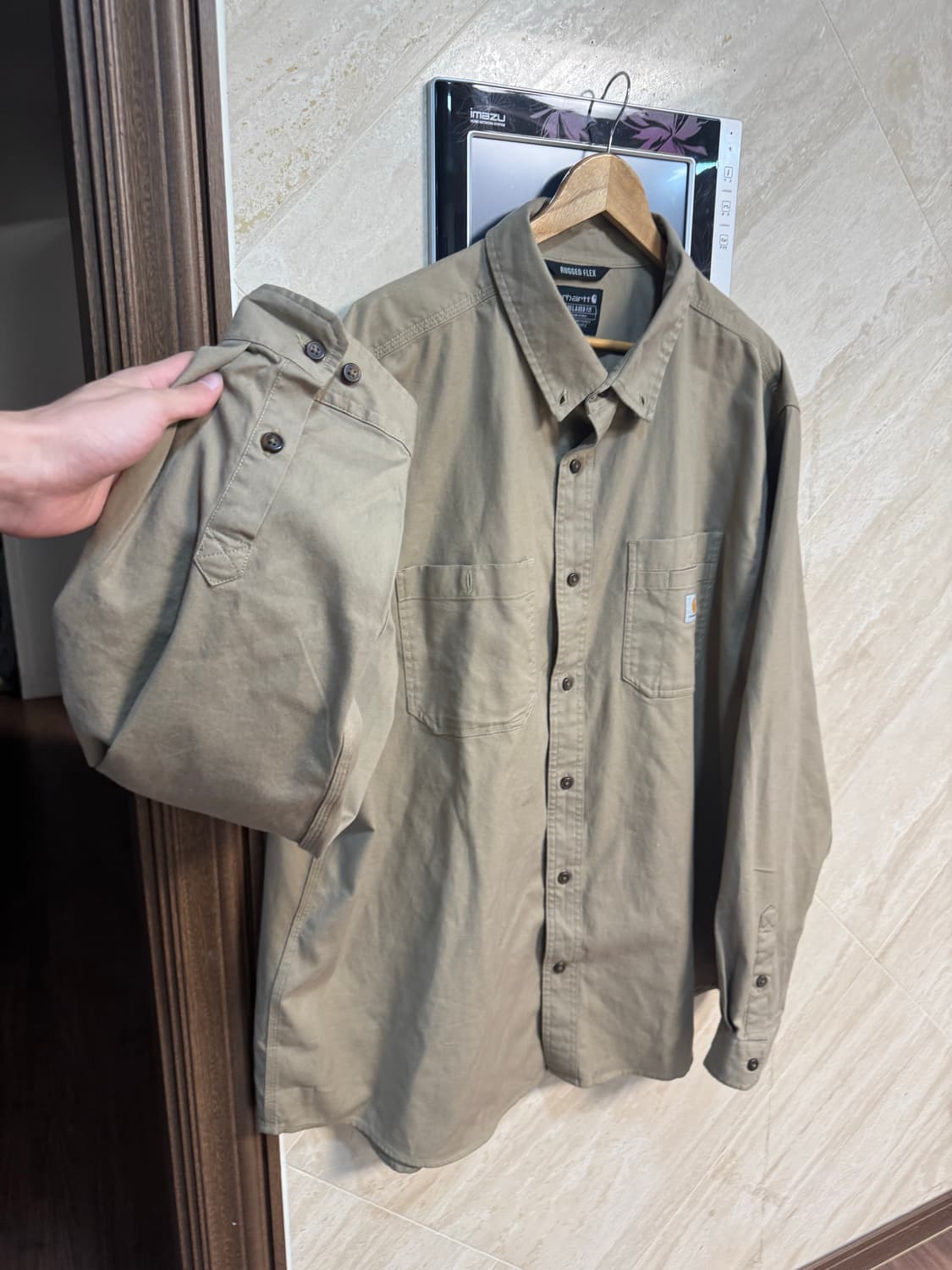 칼하트 가을/겨울 셔츠 3XL(구매가 38만원) 상품이미지3