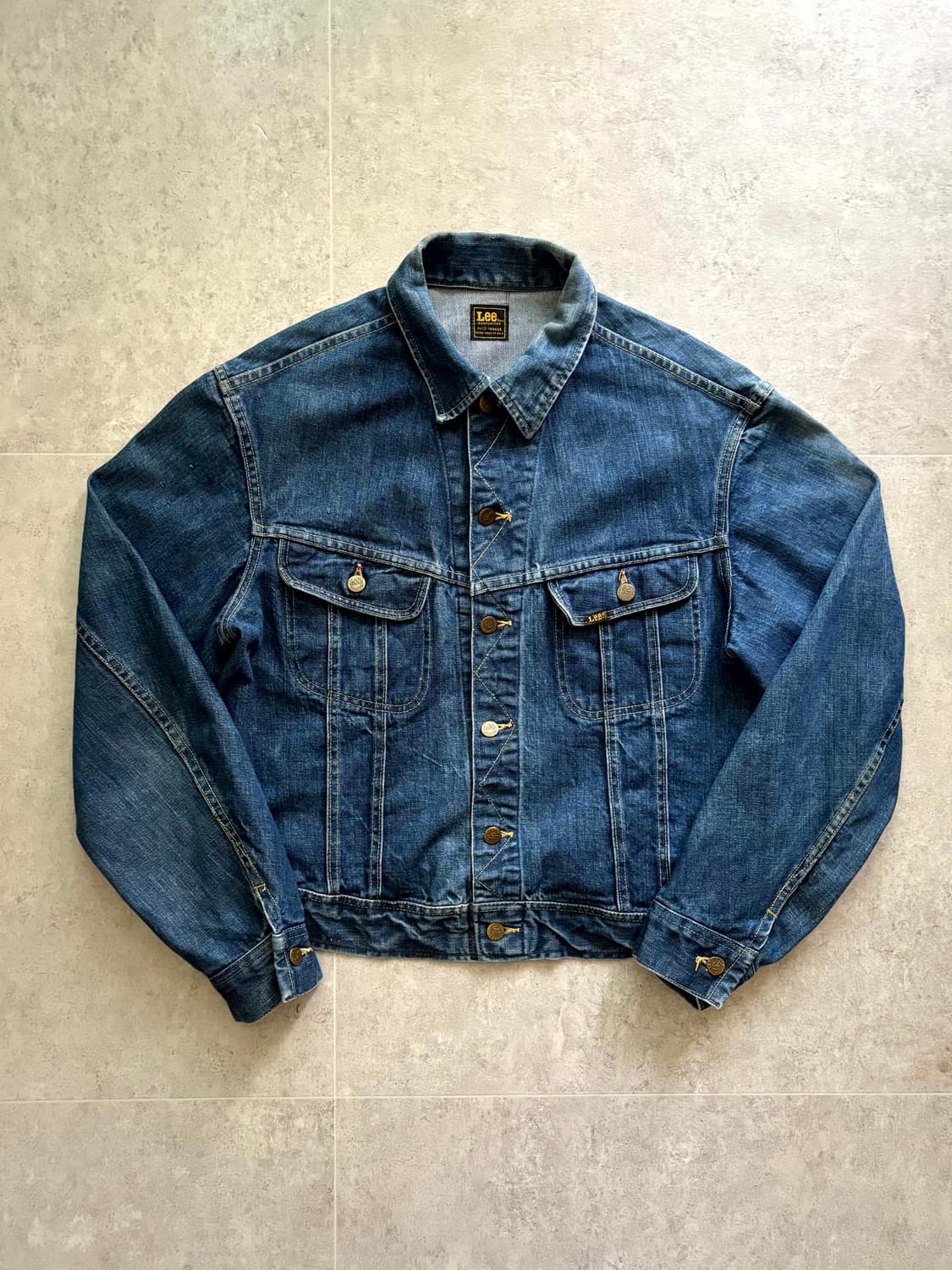 70's Lee 101-J 데님 트러커 자켓 100~105 상품이미지1