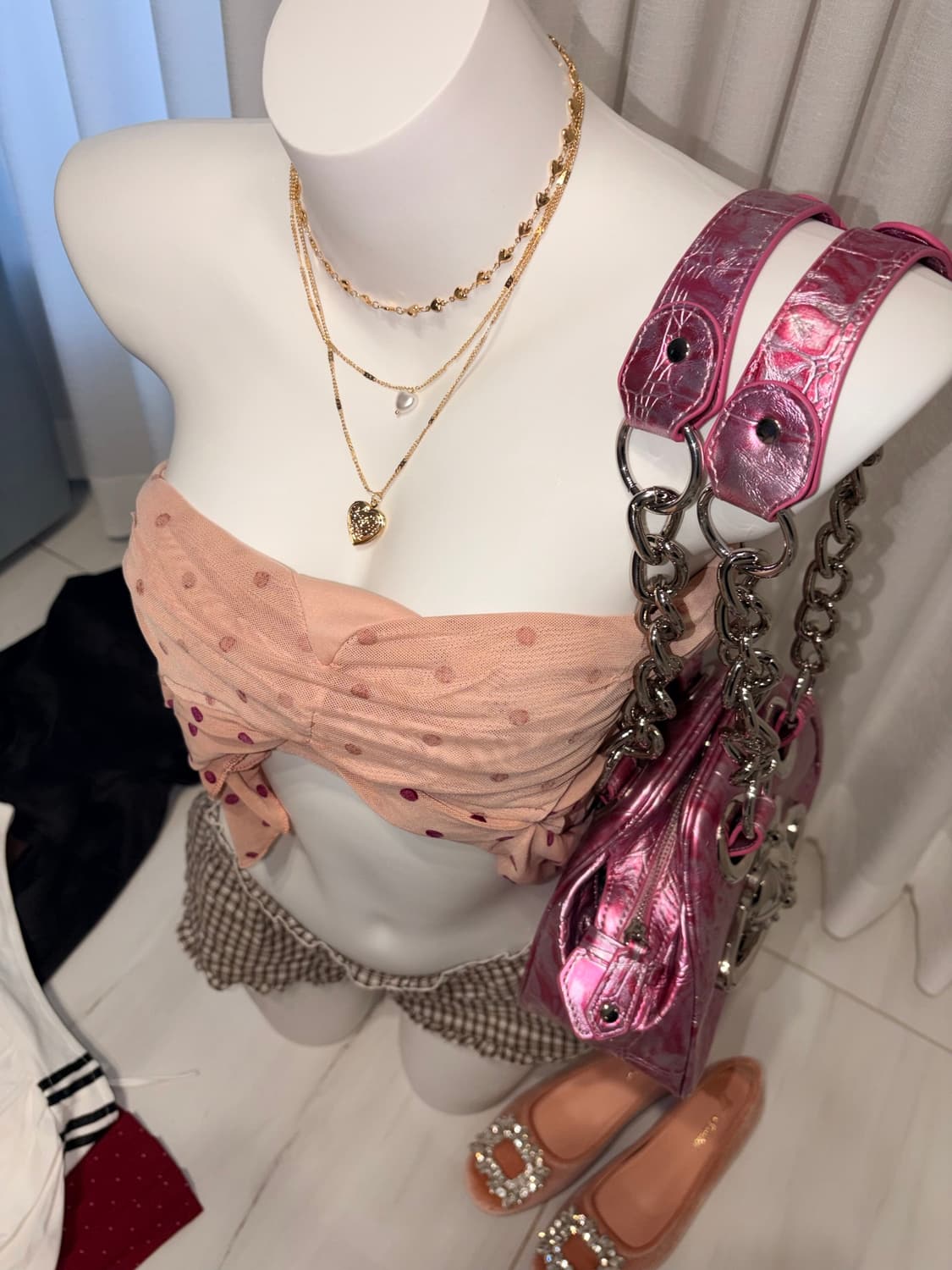 {archive} love pocket necklace vintage 상품이미지1