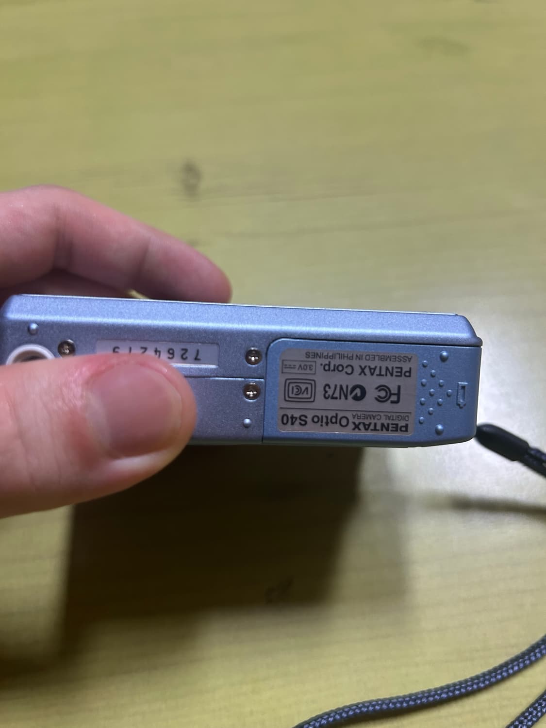 펜탁스 옵티오 s40 블루 상품이미지3