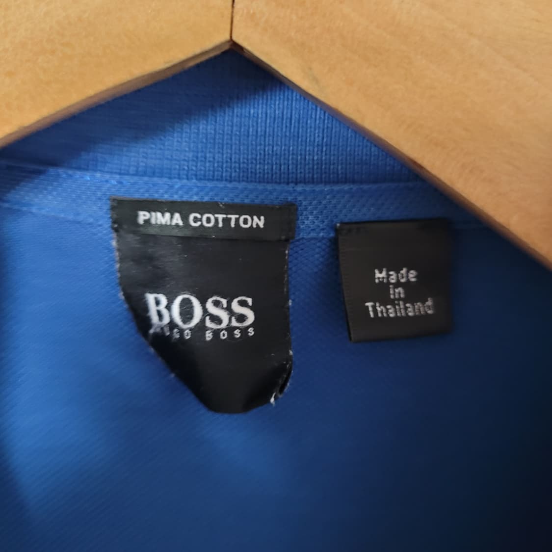 G679 [XL] 휴고보스 피마코튼  반팔 카라티 상품이미지4
