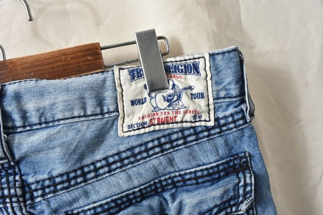 트루릴리전 스트레이트진 청바지 32 M0414 상품이미지10