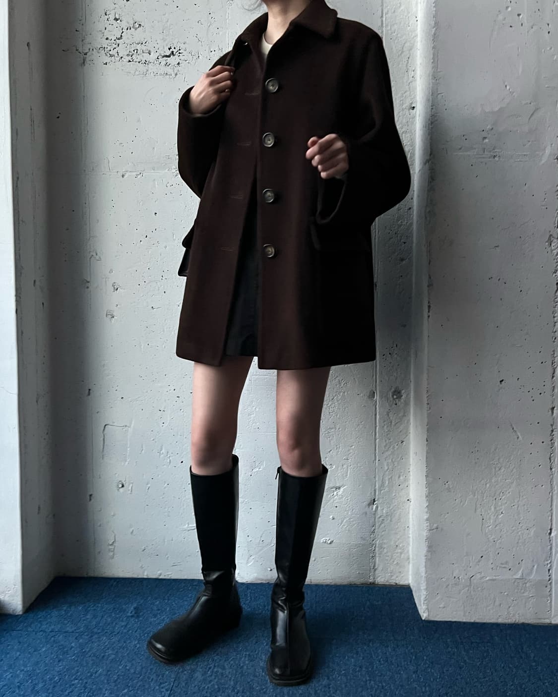 막스마라 울 하프 코트 상품이미지10