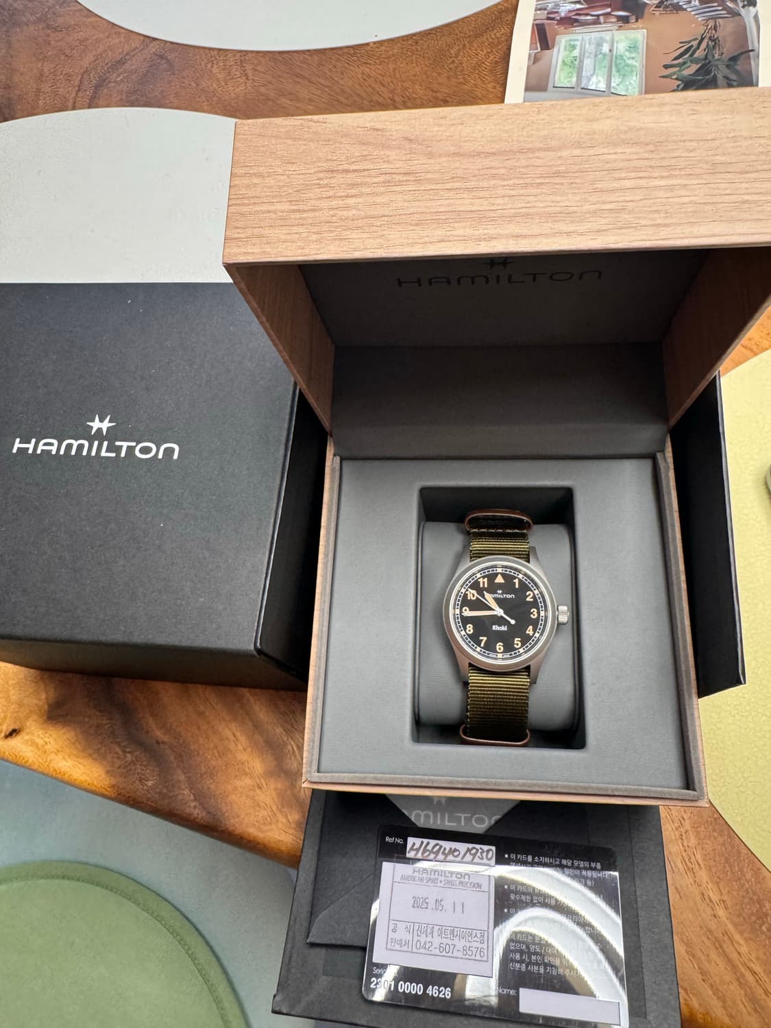 38mm 해밀턴 카키필드 쿼츠 상품이미지2