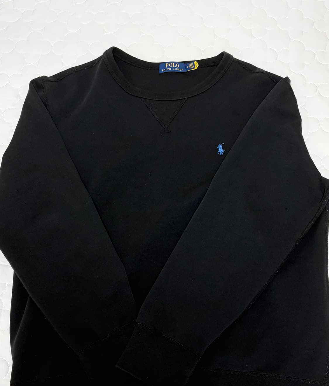 (착용사진O) 블루포니 폴로 맨투맨 스웻셔츠 상품이미지1