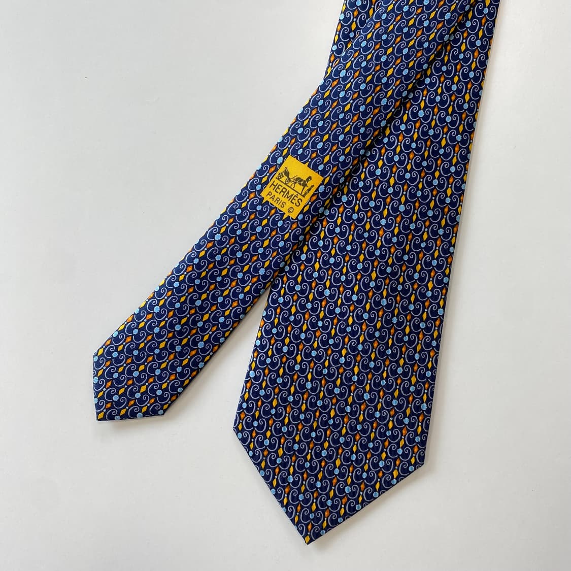 최상급 에르메스 넥타이 정품 명품(HERMES)  8.7cm 상품이미지1