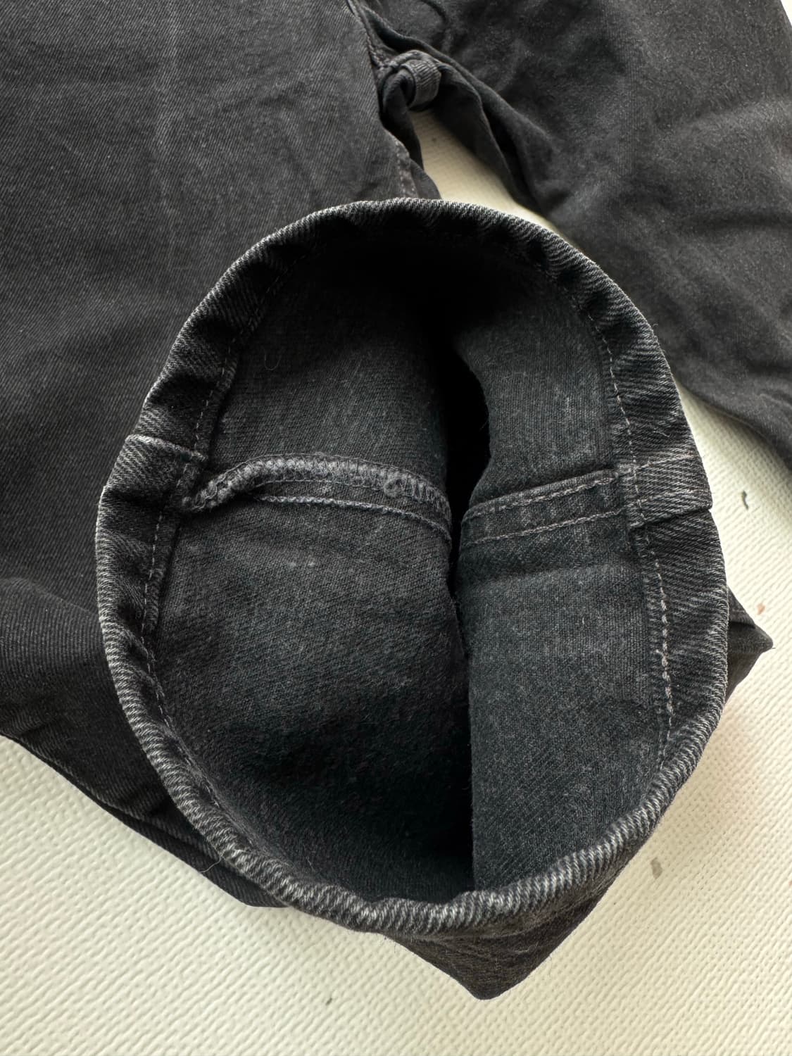 90’s 리바이스 505 흑청 데님 팬츠   상품이미지9