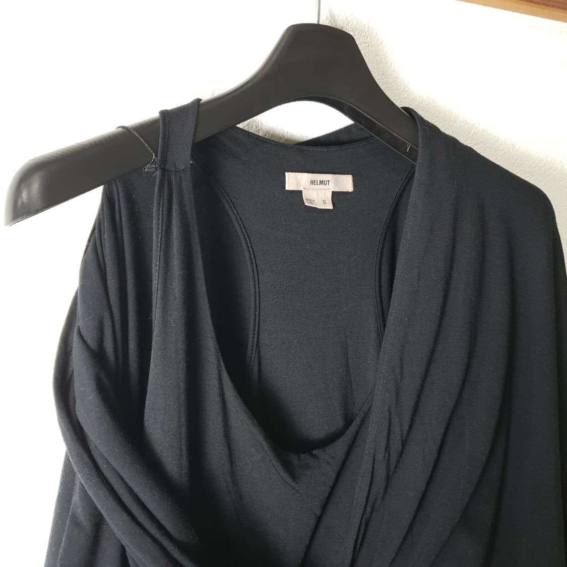 헬무트랭 drape layered blouse S사이즈 상품이미지4