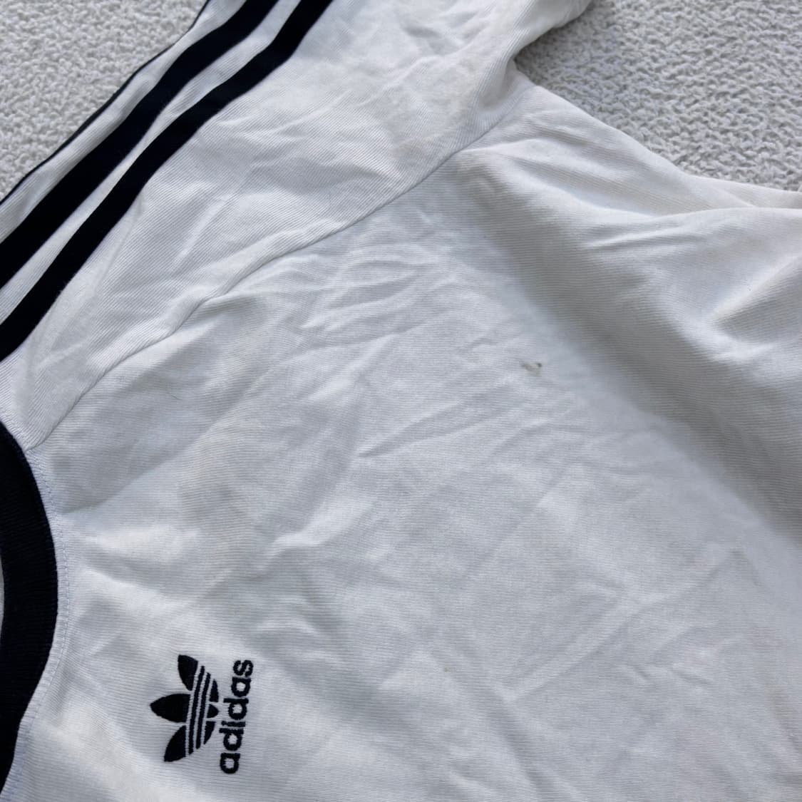 XL 아디다스 여성 스트라이프 크롭 0421E 상품이미지5