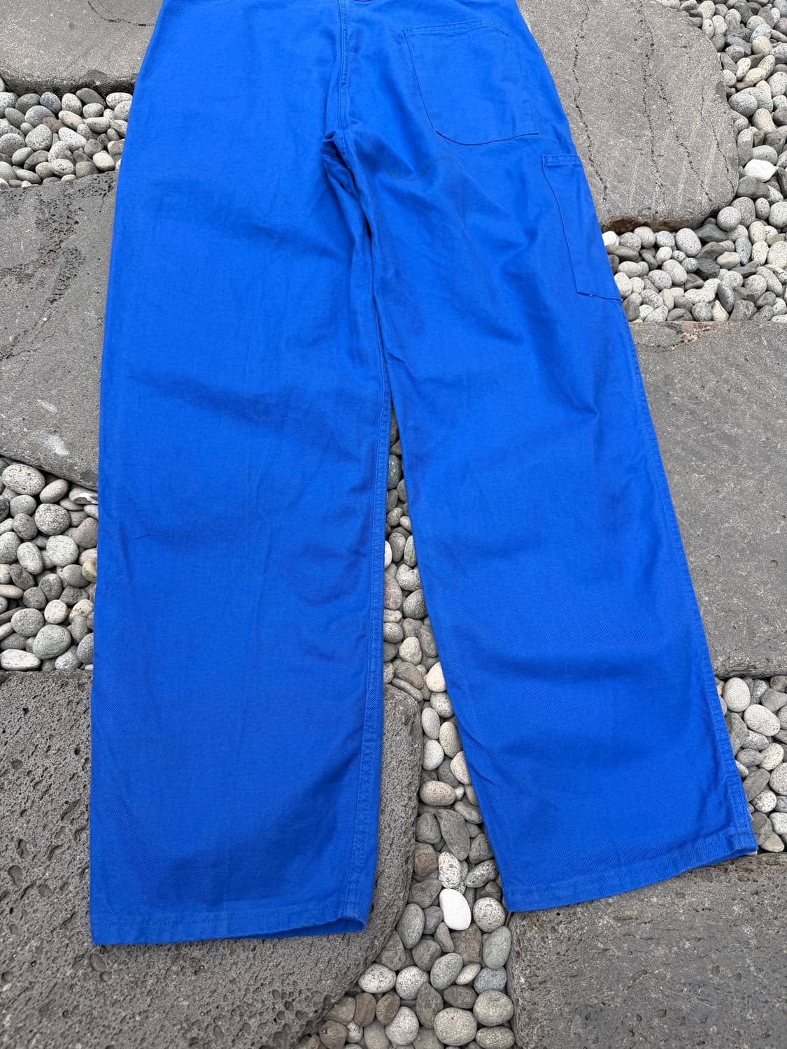 1970s VINTAGE WASHED WIDE 프렌치워크 와이드팬츠 상품이미지10
