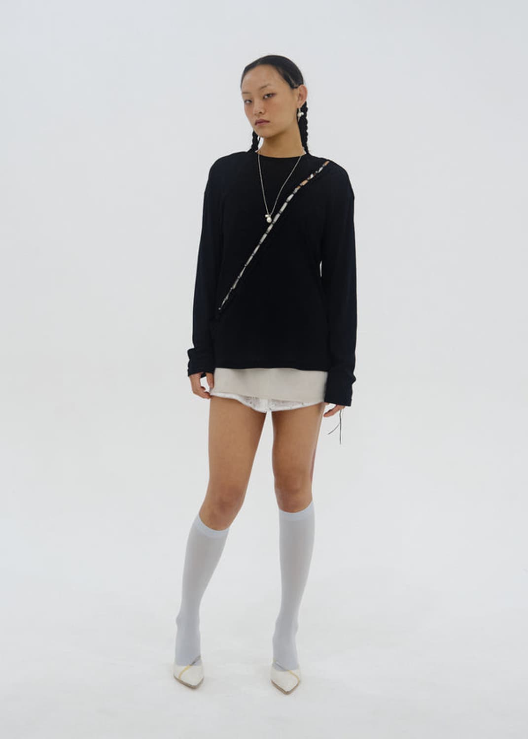 혜인서 hyeinseo beaded long sleeve 상품이미지1