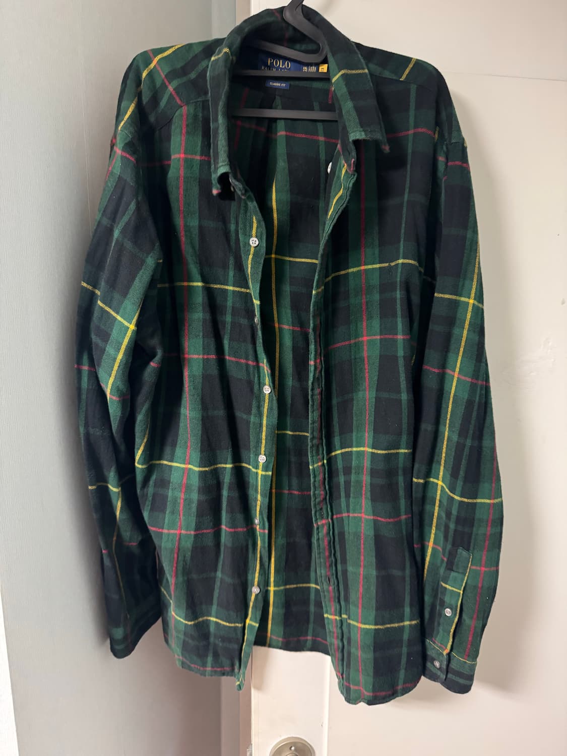 랄프로렌폴로 플란넬 셔츠 타탄 상품이미지1