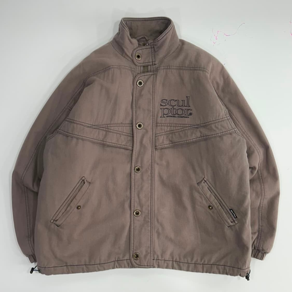 Sculptor 스컬프터 스티치 워크 봄버 자켓 상품이미지4