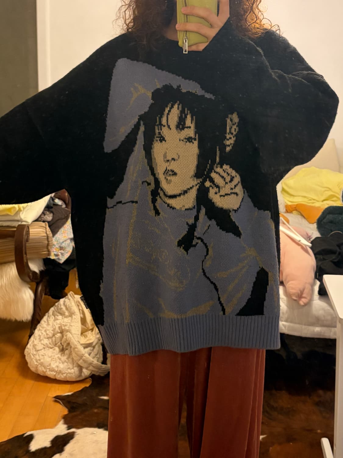 아조바이아조 오버핏니트 상품이미지6