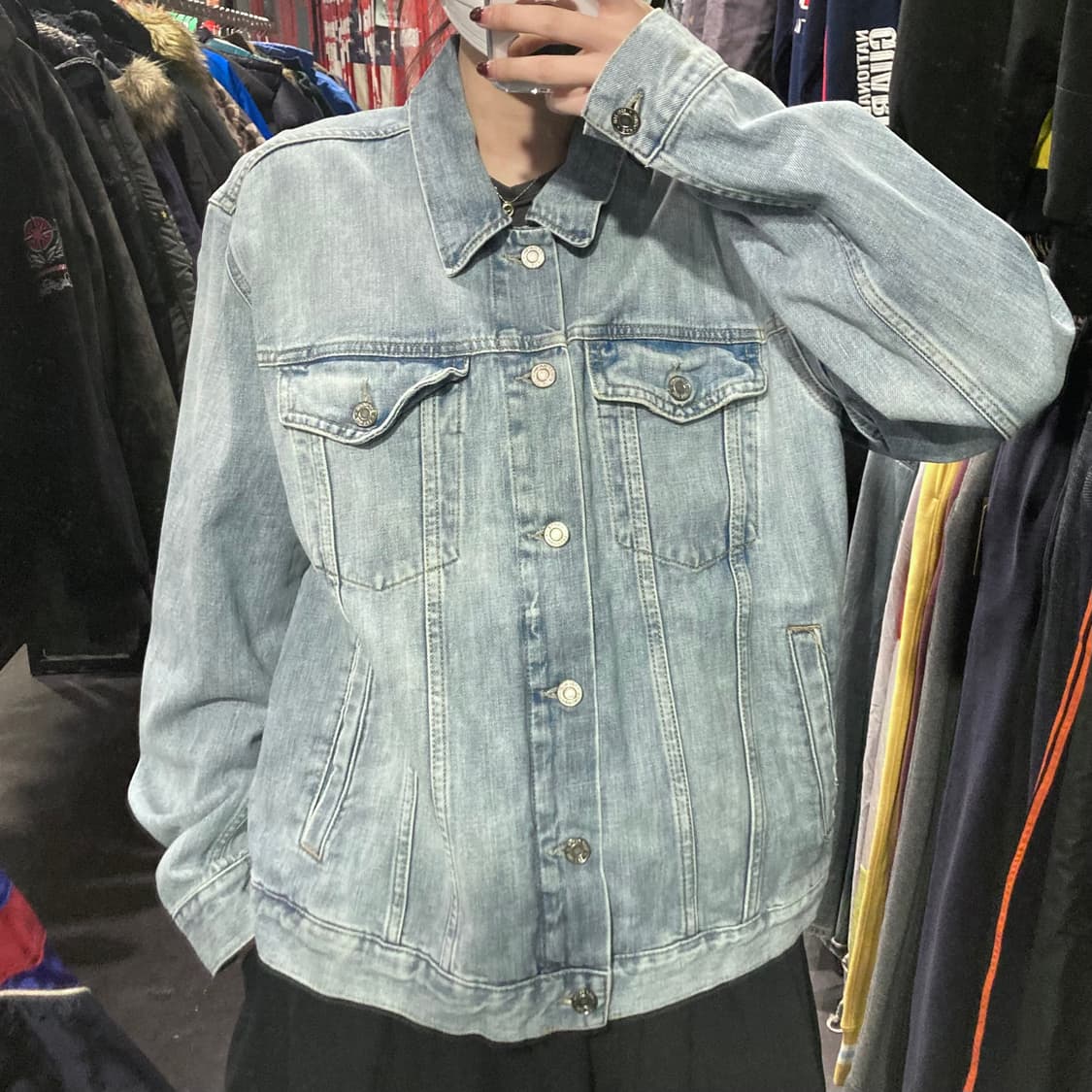 [IM]GAP 1969데님자켓 연청 상품이미지1