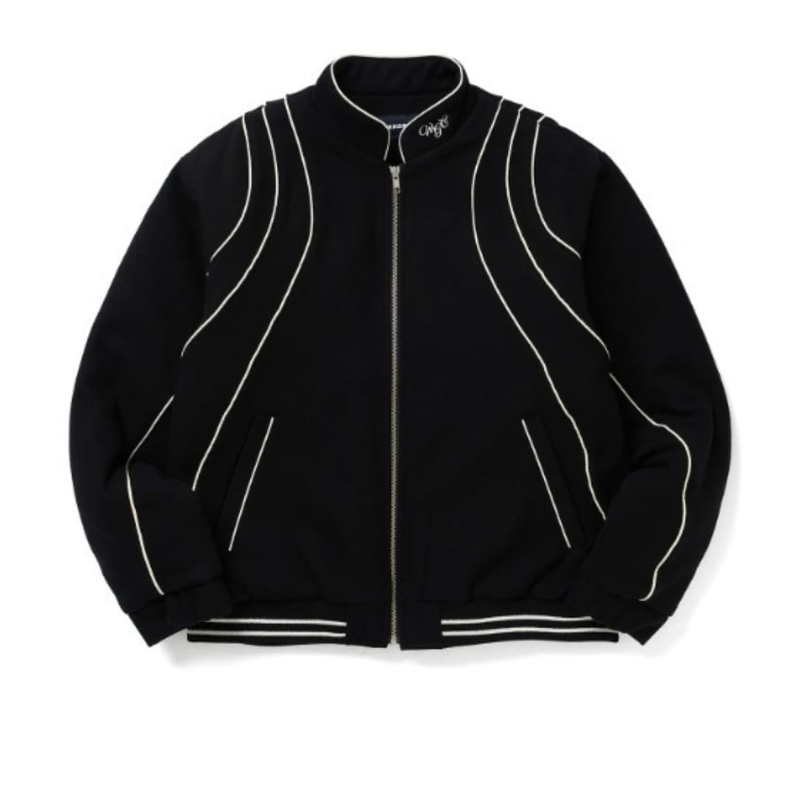 위캔더스 Wavy Pipe Wool JK - 블랙 상품이미지1