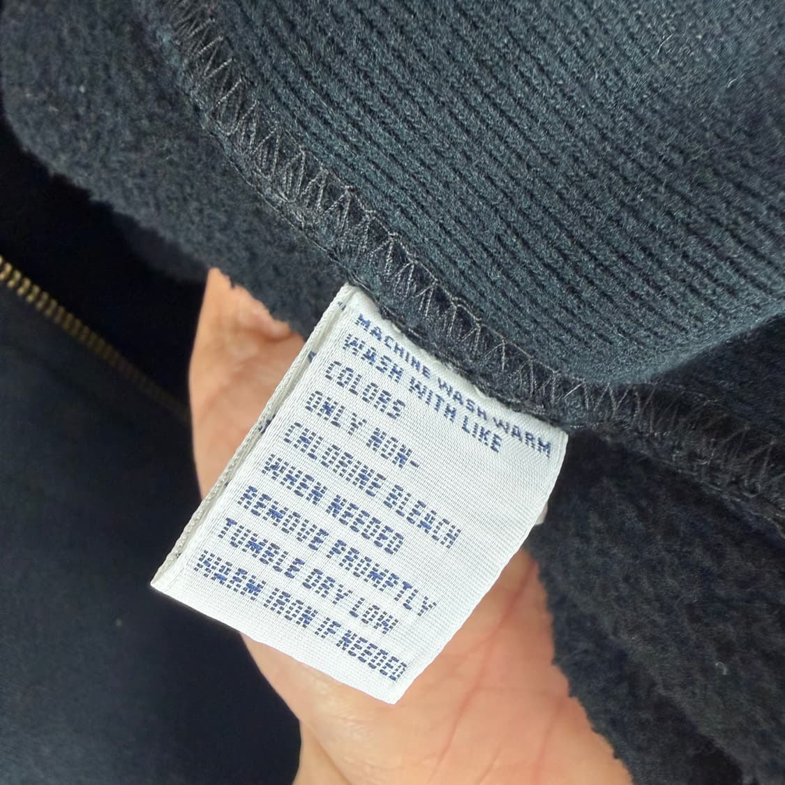 Polo]폴로 랄프로렌 빅포니 후드집업 블랙 XL  상품이미지5