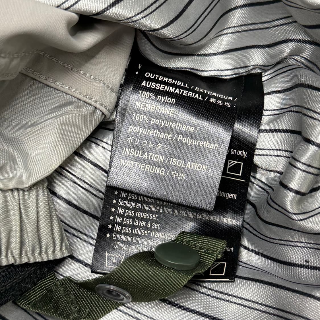 [M] 버튼 스노보드 재킷 상품이미지6