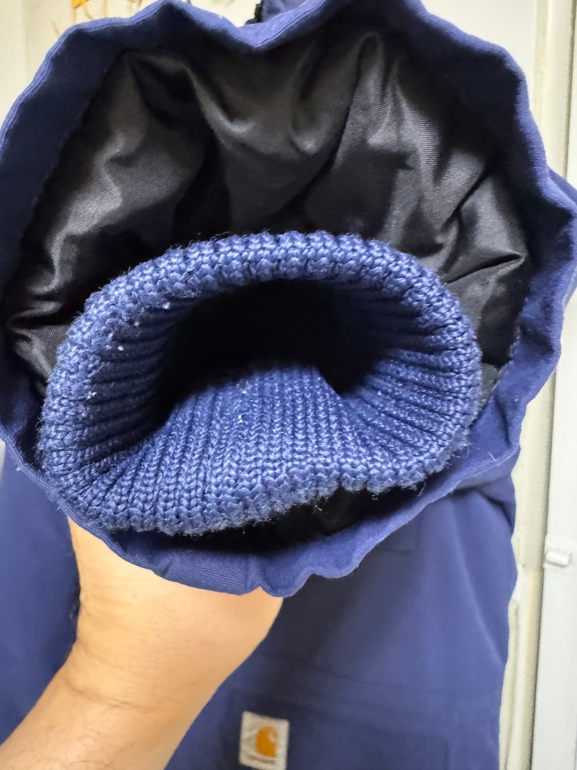 칼하트 WIP 베링 파카 II 네이비 M 상품이미지10