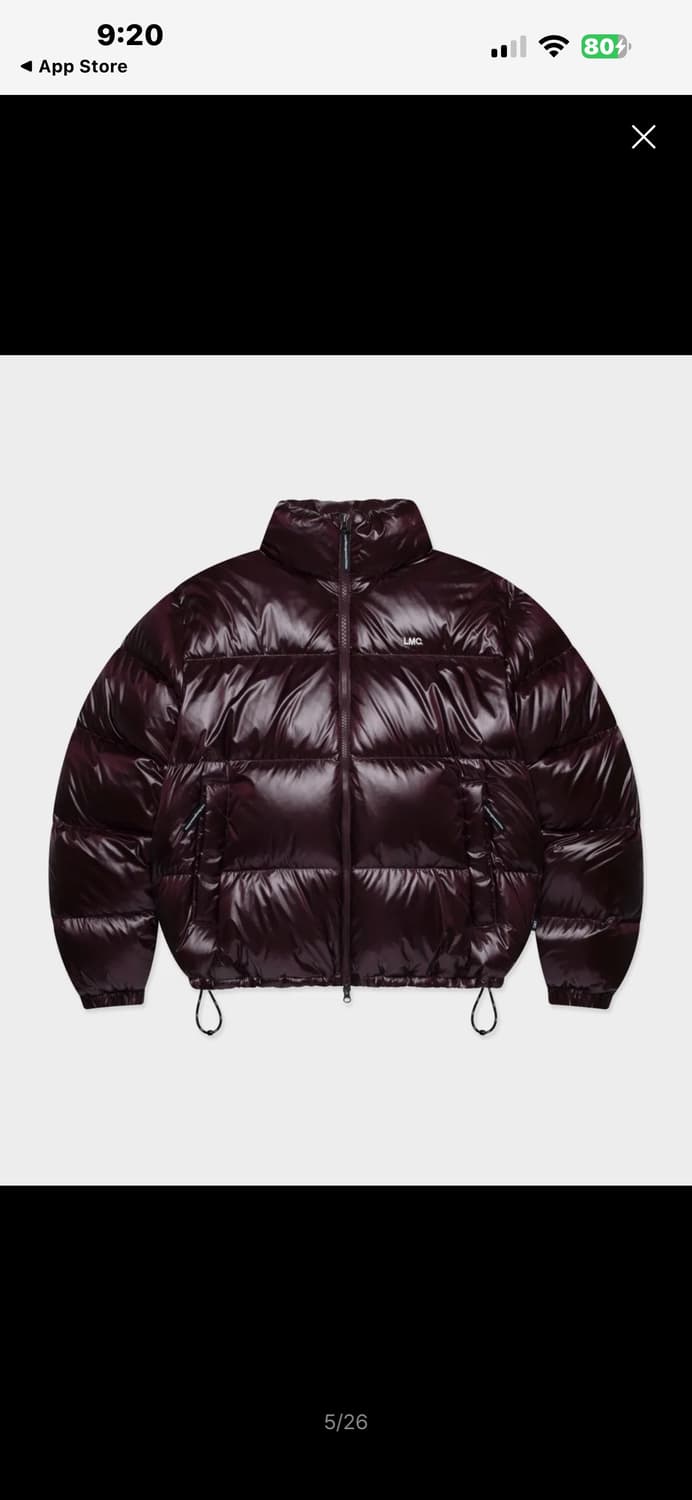 LMC 패딩 GLOSSY PUFFER DUCK DOWN PARKA  상품이미지1