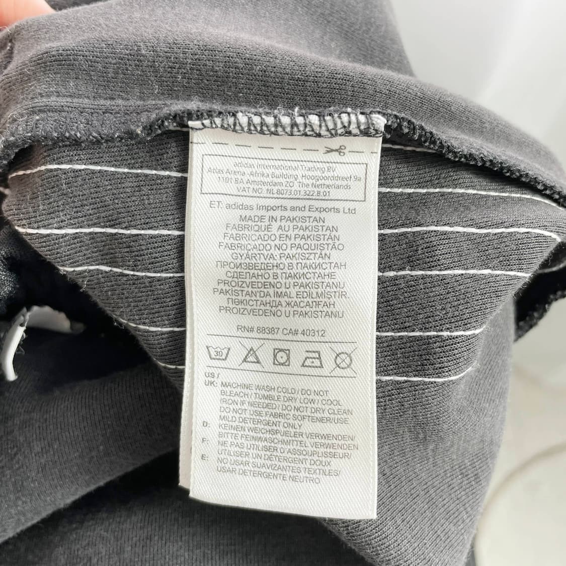B1 아디다스(Adidas) 클래식 트랙 조거 팬츠 블랙 32-34사이즈 상품이미지5