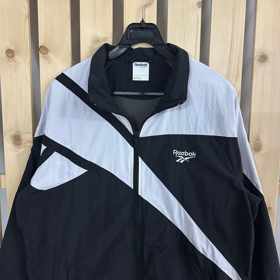 (XL) 리복 블랙 바람막이 자켓 상품이미지3