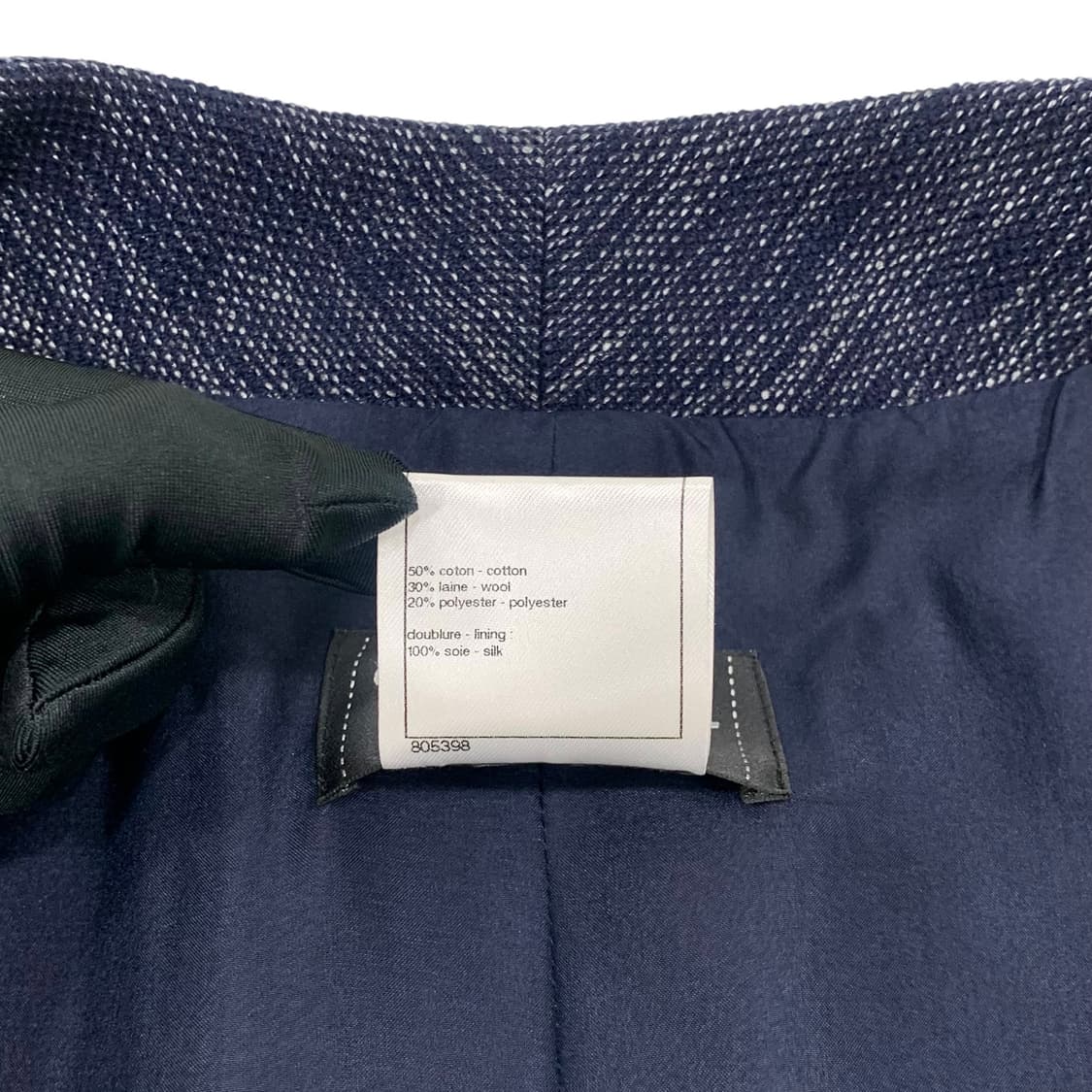 샤넬 트위드 CC 단추 반팔 미디 원피스 상품이미지6