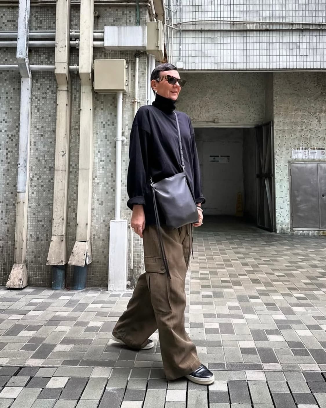 피비파일로 25fw GIG 파우치백/블랙 상품이미지7