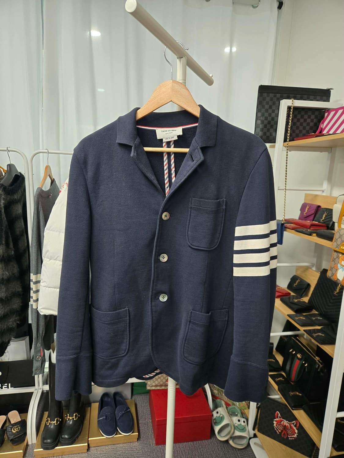 [40%할인] 톰브라운 사선완장 자켓 상품이미지1