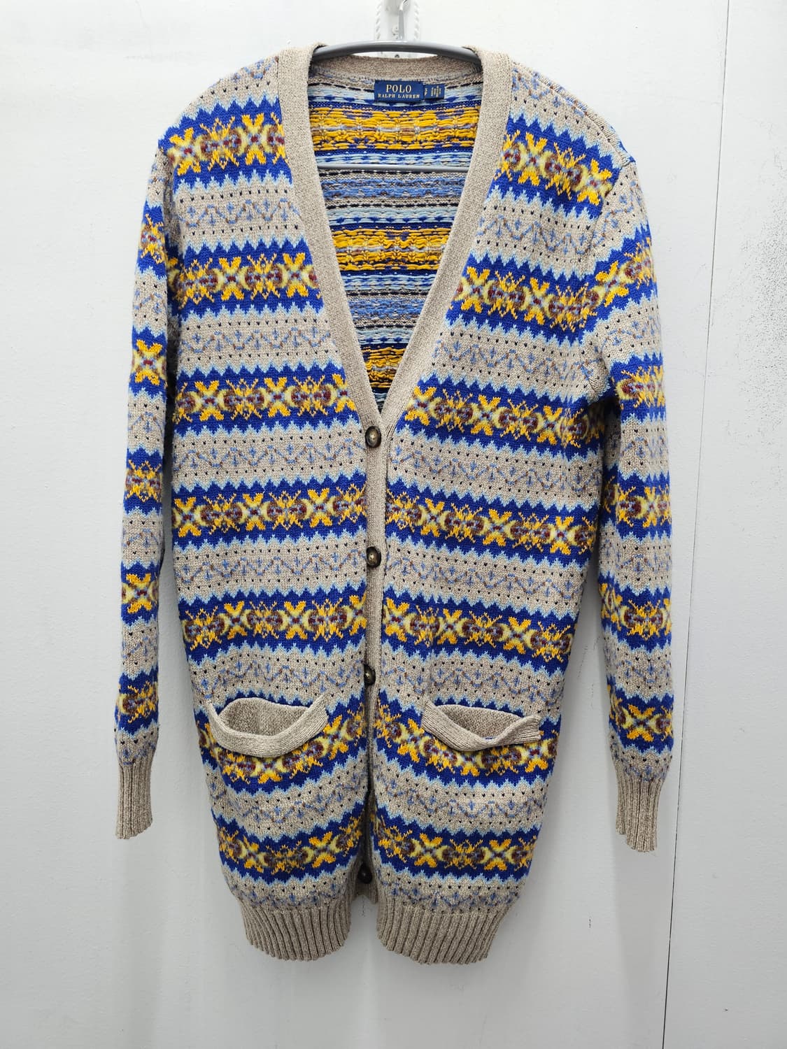 폴로 랄프로렌 페어아일 여성 롱가디건 상품이미지1