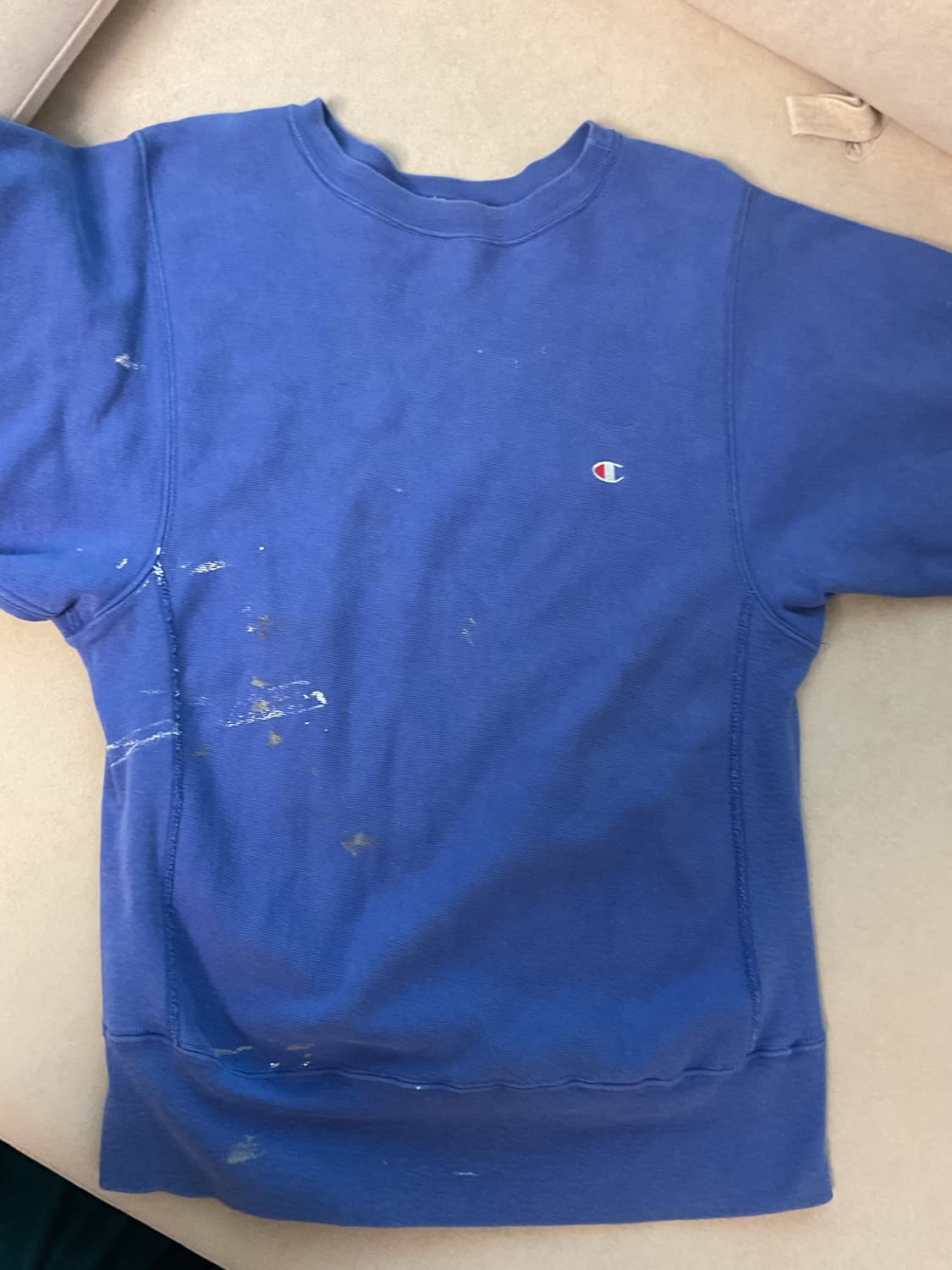 90s champion painted damaged sweatshirts 상품이미지8