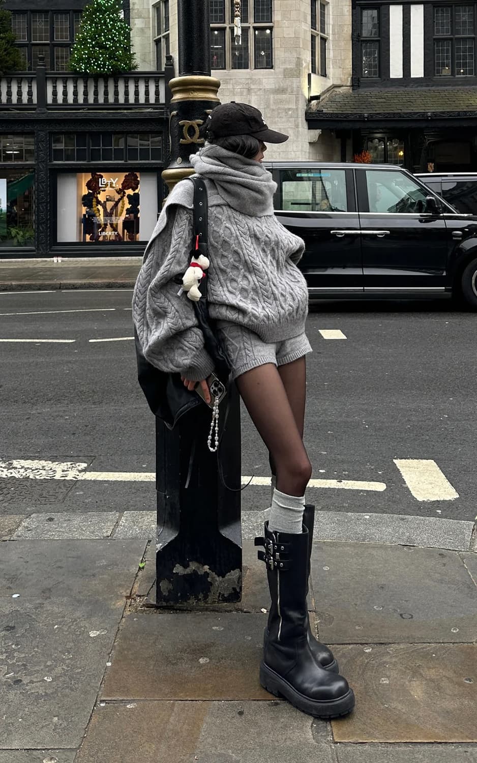 핀터레스트 셋업 + 머플러 상품이미지2