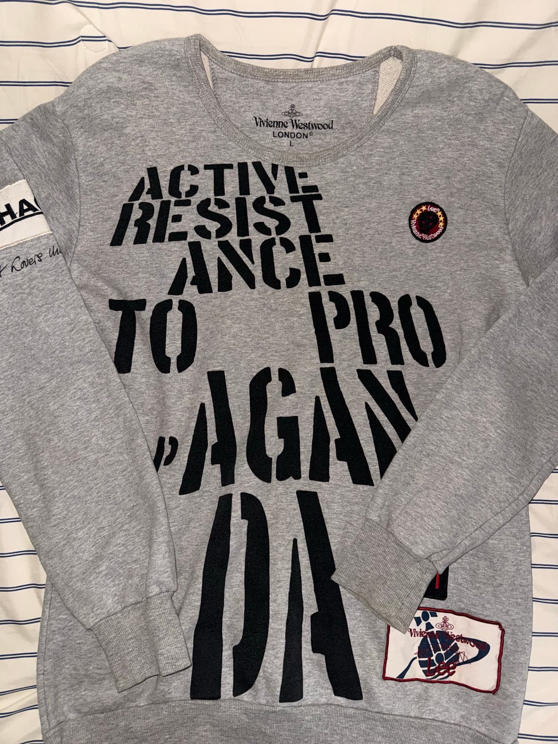 비비안웨스트우드 리 콜라보 맨투맨 L 상품이미지1