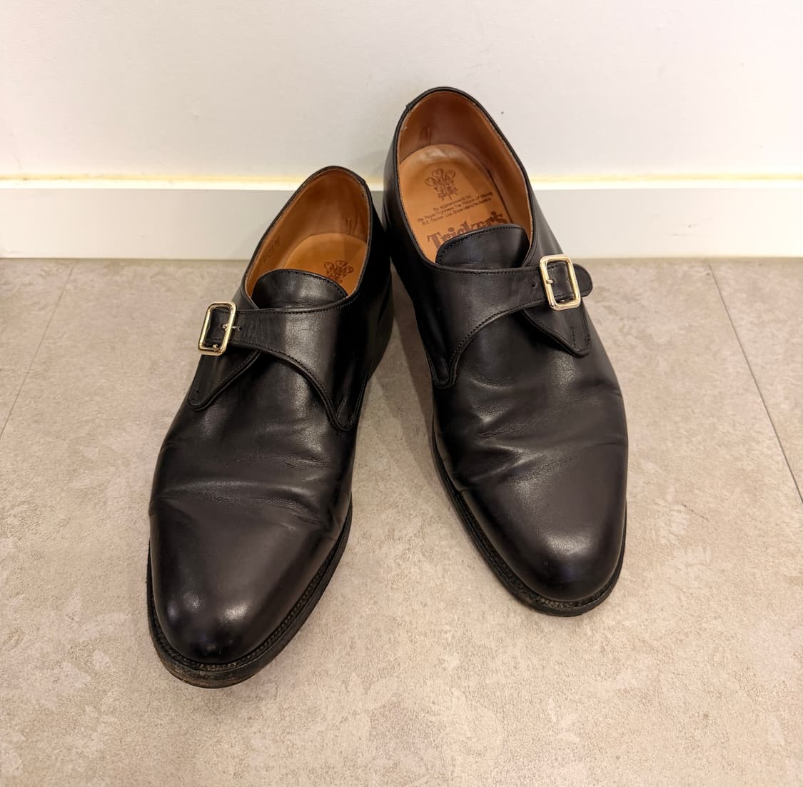 영국 트리커스(Trickers) 싱글 몽크 스트랩 로퍼/구두 상품이미지2