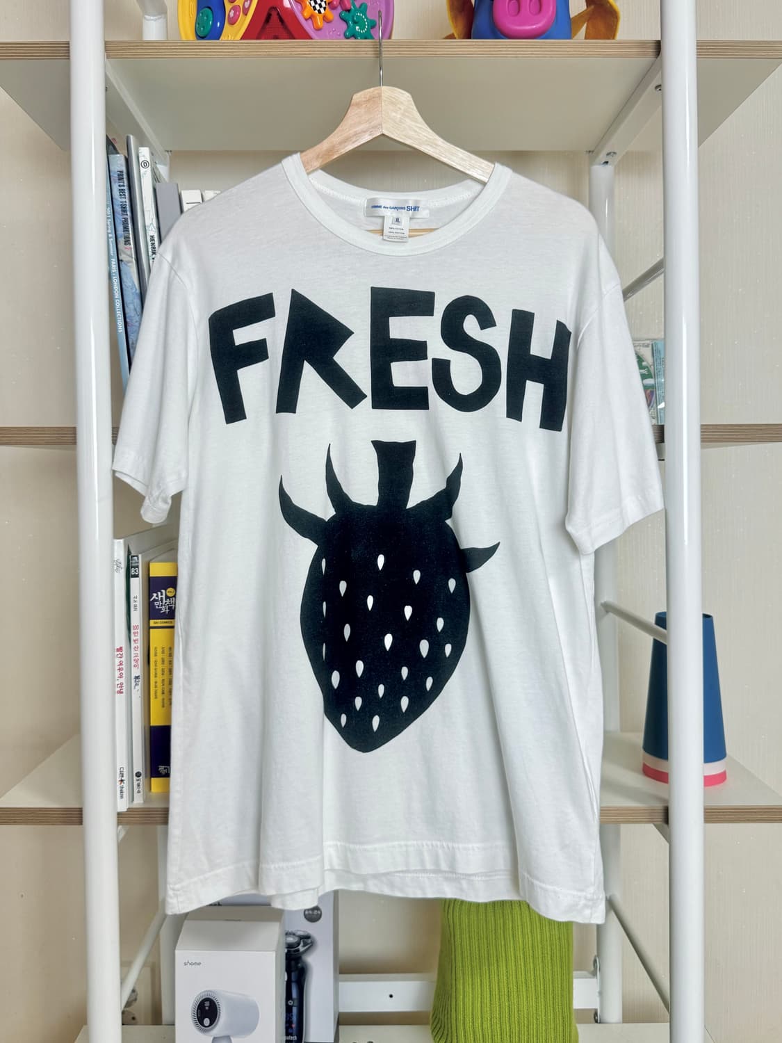 꼼데가르송 셔츠 스트로베리 FRESH 반팔 티셔츠 상품이미지1