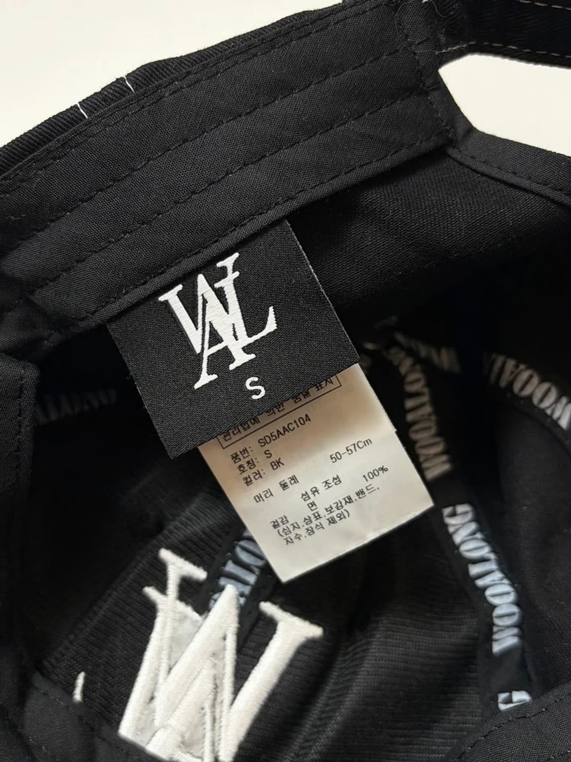 우알롱 시그니처 스티치 볼캡 Q1503 상품이미지6