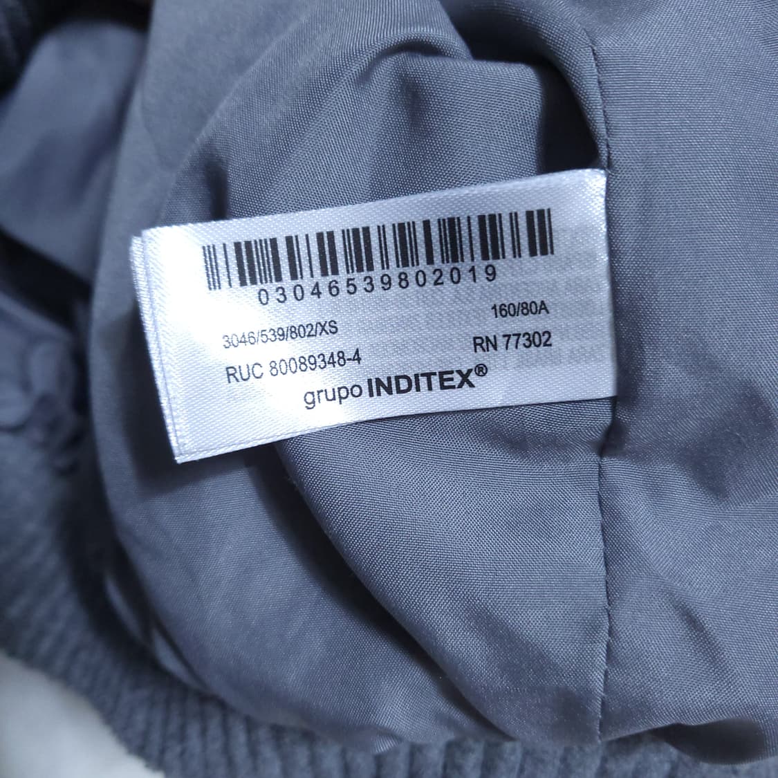 자라 여성 오버핏 후드 점퍼 XS 0210  뽀샤샤 상품이미지8