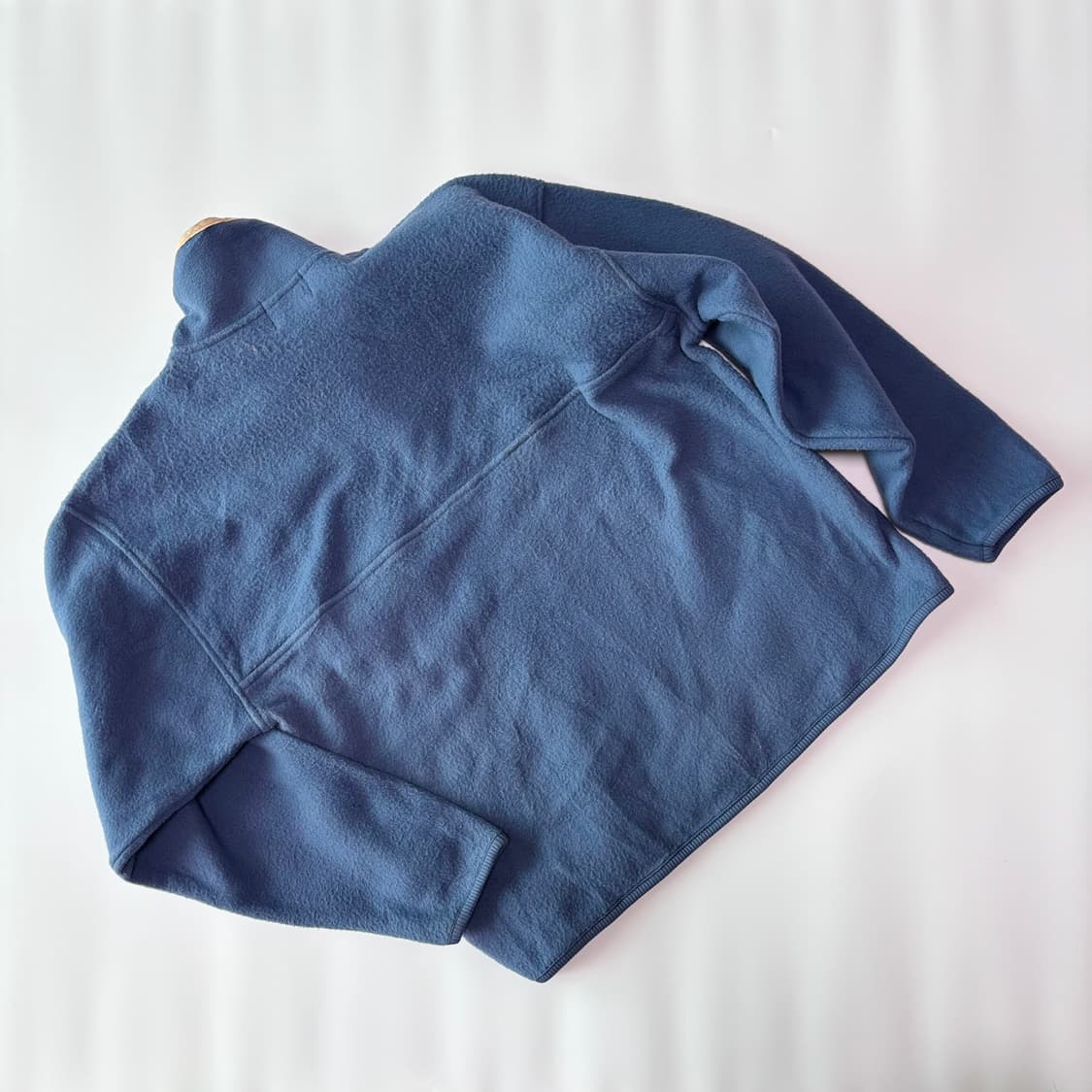 빈티지 수퍼워크(SUPER WORK) 스냅 티 후리스 풀오버 상품이미지4