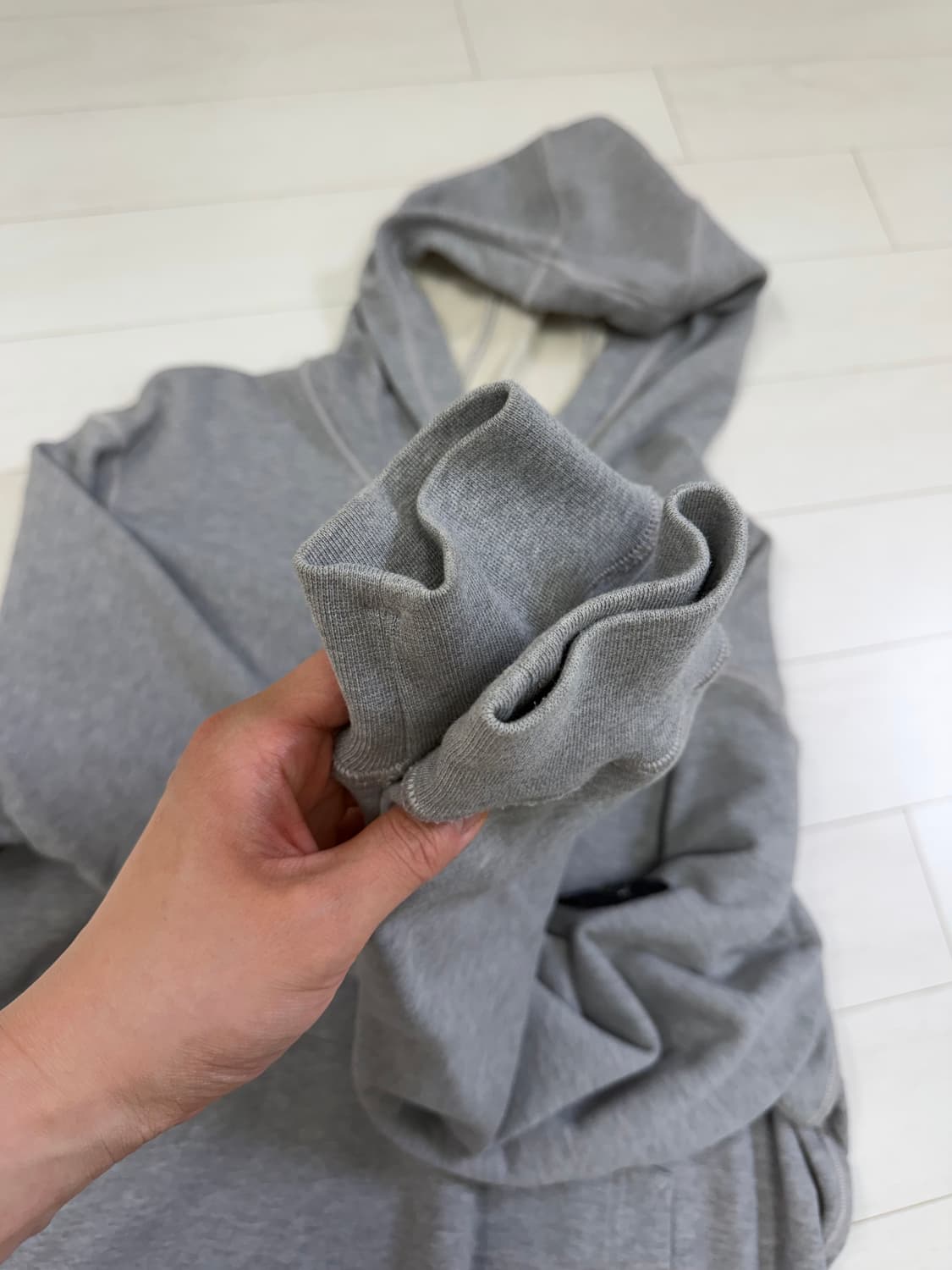 백화점판) 스톤아일랜드 후드티 105 사이즈  상태 9.7/10  얼룩  상품이미지3